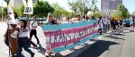 Trans hakları mücadelesi protestosu