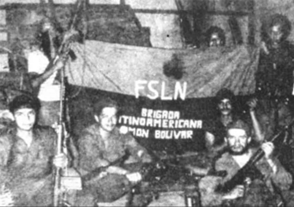 Simon Bolivar Tugayı gönüllüleri, Nikaragua