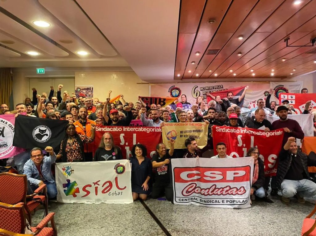 Sendikal dayanışma toplantısı