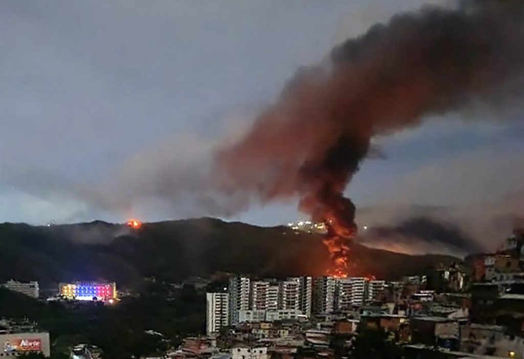 Caracas'ta saldırı sonrası