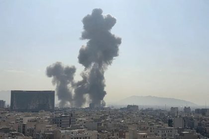 28 Şubat 2026 Tahran'a yönelik ilk saldırılar.