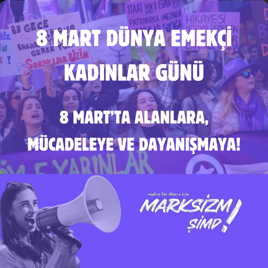 8 Mart Afiş