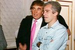 Trump ve Epstein birlikte.