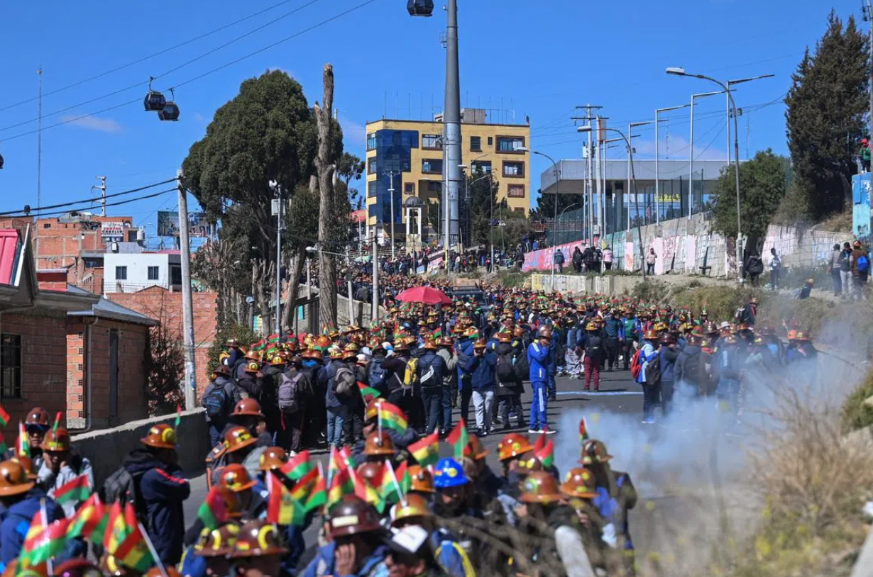 Bolivya'da eylemler sürüyor