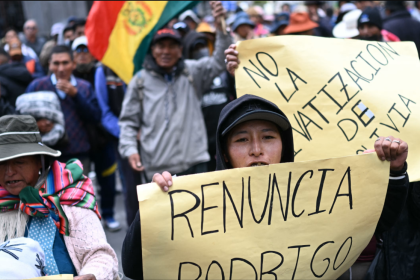 Bolivya'da devlet başkanına yönelik "Rodrigo İstifa" çağrıları