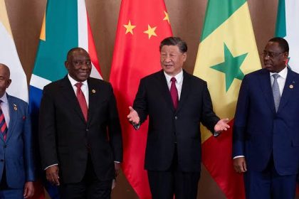 Xi Jinping, Afrika devlet başkanları ile birlikte