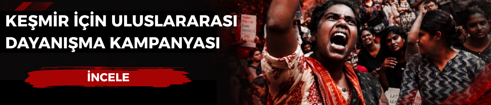 KEŞMİR İÇİN ULUSLARARASI DAYANIŞMA KAMPANYASI